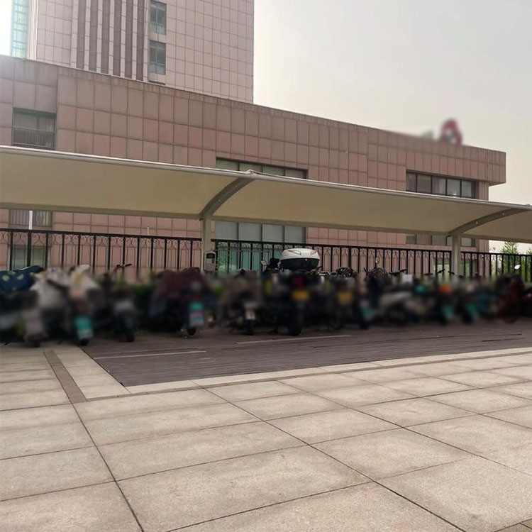 岑巩县膜结构电动车棚