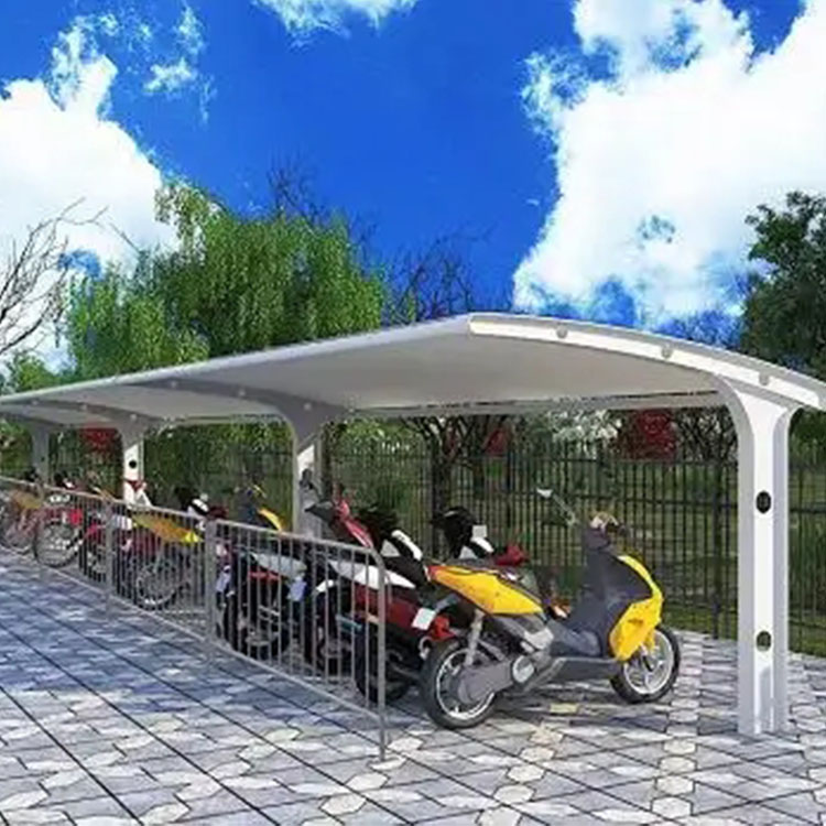 岑巩县膜结构电动车棚